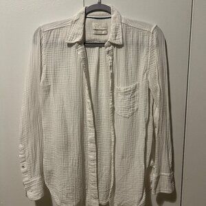 J. Crew Gauzy Shirt